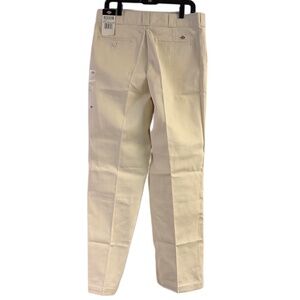 NWT Women’s Dickies #874 Original Fit Cream Work Pants Size 12